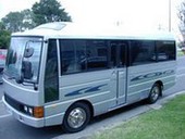Limo Bus - parked in street